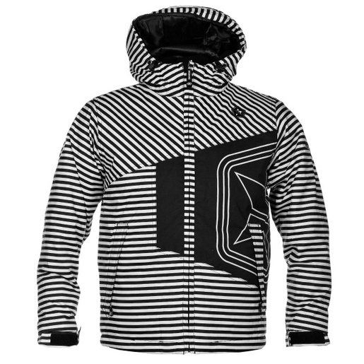 Score Mini Stripe Jacket youth black mini stripe M